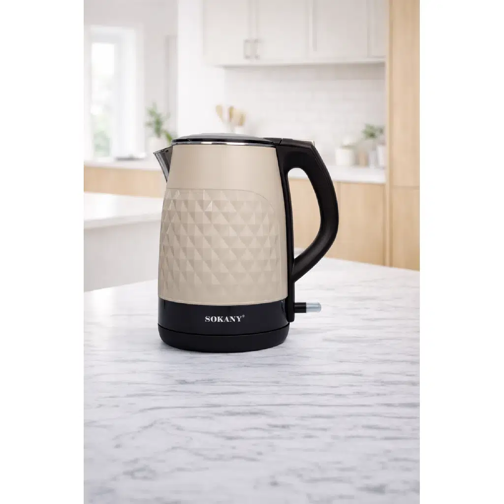 Sokany Bej 1.5L Geniş Kapasiteli Elektrikli Kettle SK-SH-1090