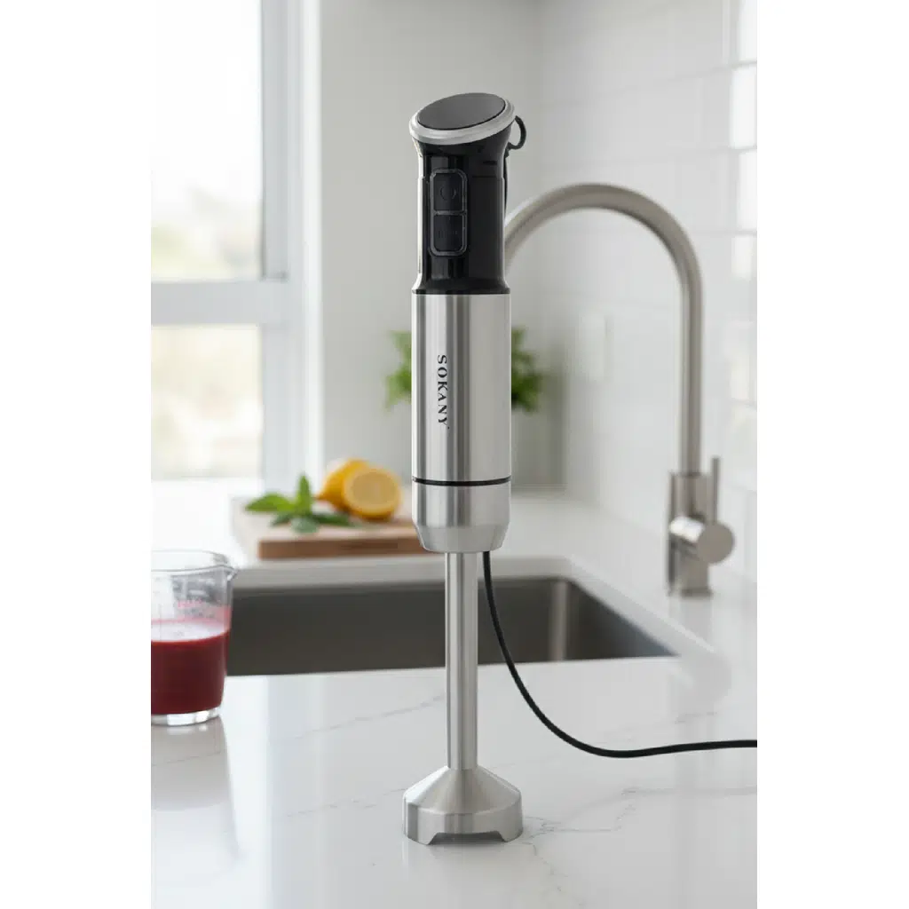 Sokany Profesyonel Paslanmaz Çelik El Blenderi 800W – SK-1729