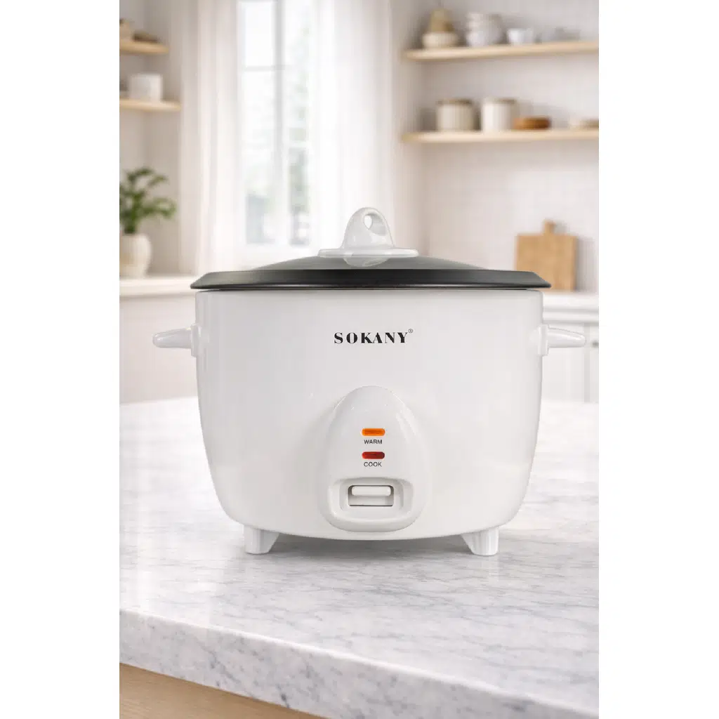 Sokany 1.8 Litre Elektrikli Pilav Makinesi ve Buharlı Pişirici (700W - Sıcak Tutma Fonksiyonlu) SK-07058 