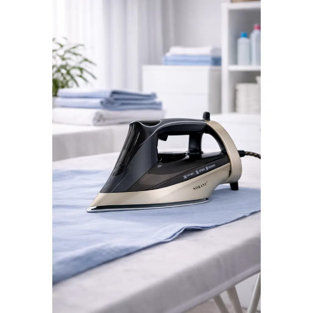 Sokany Seramik Tabanlı Buharlı Ütü 350ml Su Hazneli SK-11036