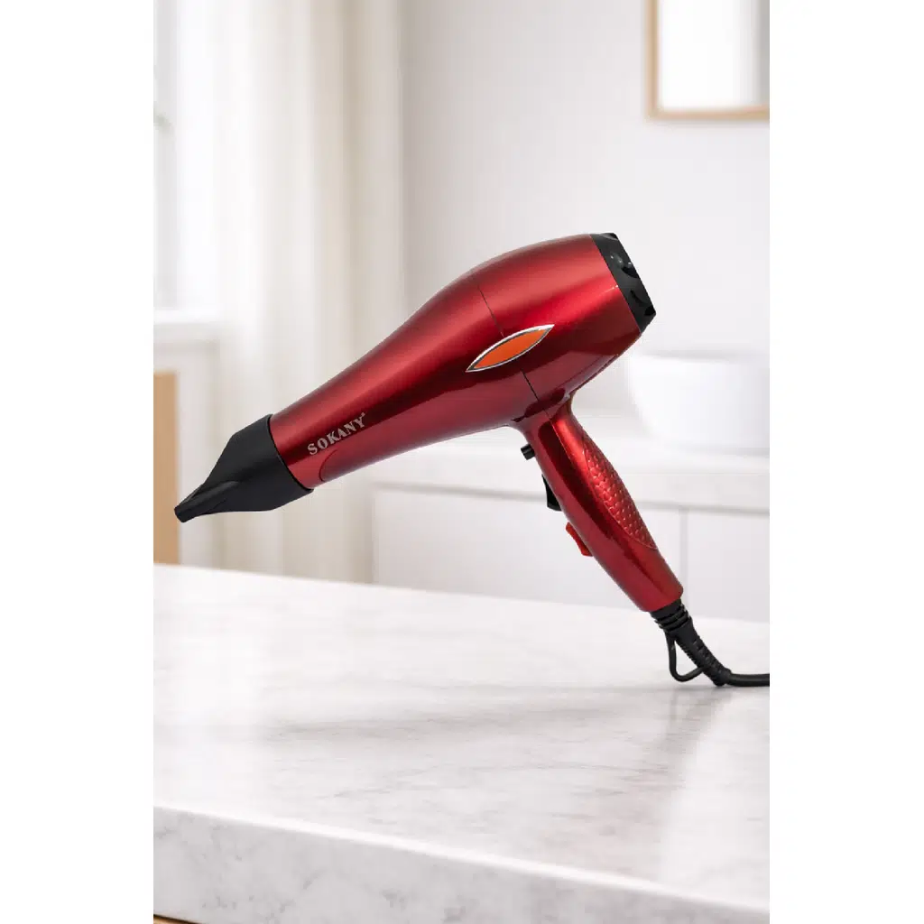 Sokany 2600W Saç Kurutma Makinesi Elektriklenme Karşıtı Profesyonel SK-2215