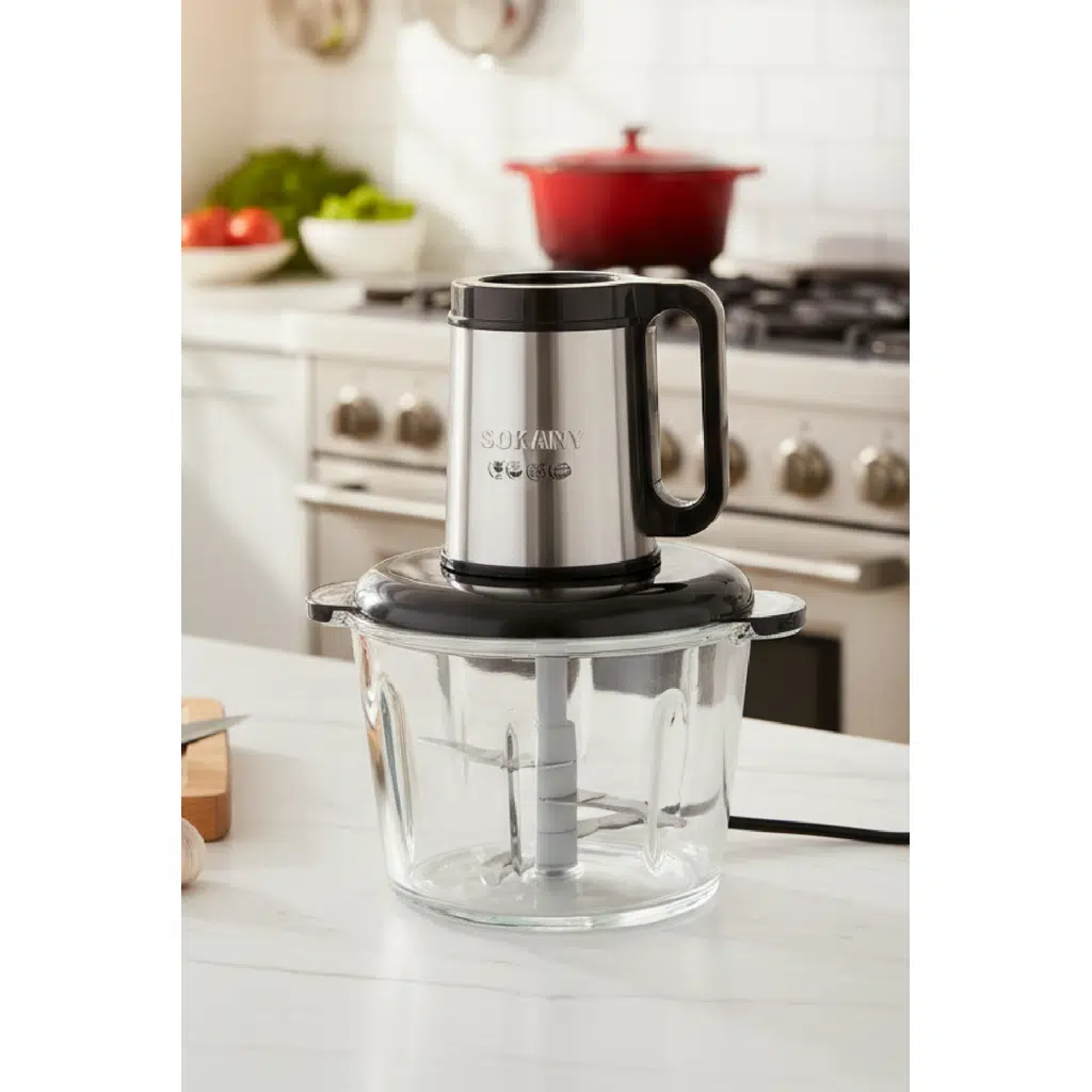 SOKANY Ultra Geniş 3L Elektrikli Doğrayıcı & Blender – SK-06027