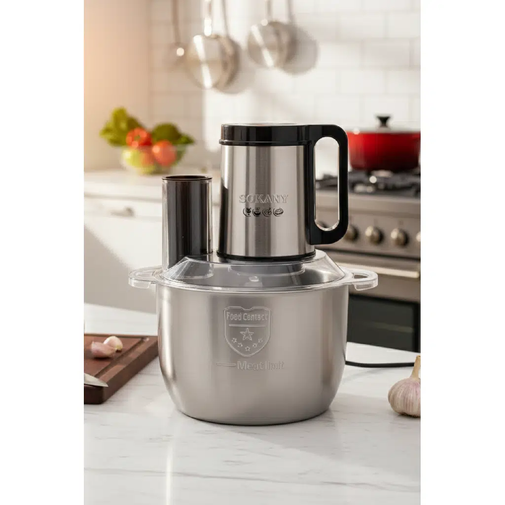 SOKANY Ultra Güçlü 5L Profesyonel Doğrayıcı & Blender – SK-06020