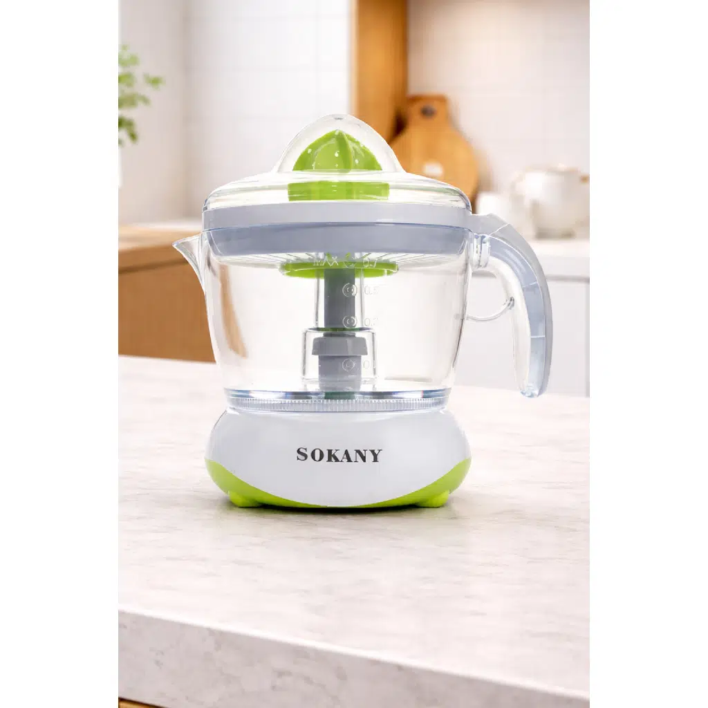 Sokany Yeşil Narenciye Sıkma Makinesi 700 ml Pratik Kullanım WK-725